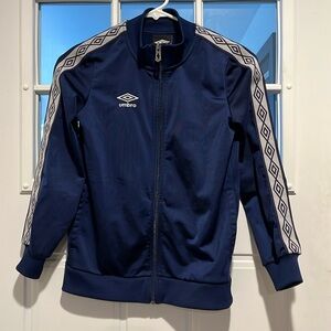 Umbro Navy Blue Soccer Jacket
